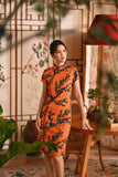 The Nian Nian Women Beaded Cheongsam Dress - Dawn