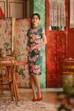 The Nian Nian Women Beaded Cheongsam Dress - Harmony