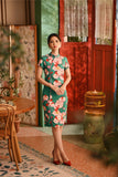 The Nian Nian Women Beaded Cheongsam Dress - Harmony