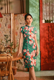 The Nian Nian Women Beaded Cheongsam Dress - Harmony