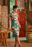 The Nian Nian Women Beaded Cheongsam Dress - Harmony