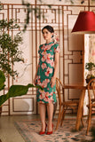 The Nian Nian Women Beaded Cheongsam Dress - Harmony