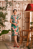 The Nian Nian Women Beaded Cheongsam Dress - Harmony