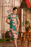 The Nian Nian Women Beaded Cheongsam Dress - Harmony