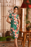 The Nian Nian Women Beaded Cheongsam Dress - Harmony