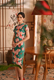 The Nian Nian Women Beaded Cheongsam Dress - Harmony