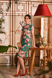 The Nian Nian Women Beaded Cheongsam Dress - Harmony