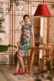 The Nian Nian Women Beaded Cheongsam Dress - Harmony