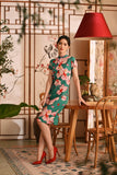 The Nian Nian Women Beaded Cheongsam Dress - Harmony