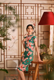 The Nian Nian Women Beaded Cheongsam Dress - Harmony