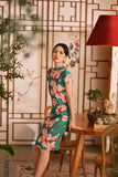 The Nian Nian Women Beaded Cheongsam Dress - Harmony