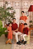 The Nian Nian Women Layered Sleeve Cheongsam Dress - Shine