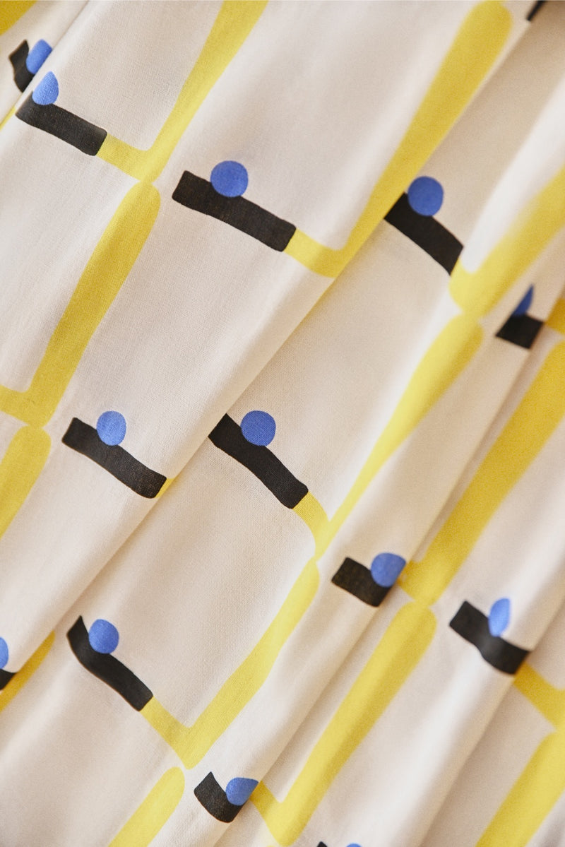 The Rasa Cinta Fabric - Lemon Garden