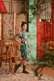 The Nian Nian Layered Sleeve Cheongsam Dress - Harmony