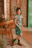 The Nian Nian Layered Sleeve Cheongsam Dress - Harmony