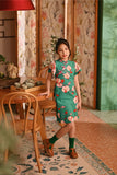 The Nian Nian Layered Sleeve Cheongsam Dress - Harmony