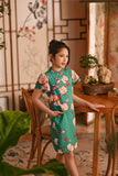 The Nian Nian Layered Sleeve Cheongsam Dress - Harmony