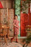 The Nian Nian Layered Sleeve Cheongsam Dress - Loyal