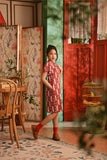 The Nian Nian Layered Sleeve Cheongsam Dress - Loyal