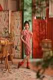 The Nian Nian Layered Sleeve Cheongsam Dress - Loyal