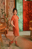 The Nian Nian Layered Sleeve Cheongsam Dress - Shine