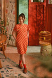 The Nian Nian Layered Sleeve Cheongsam Dress - Shine