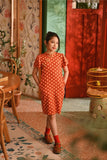 The Nian Nian Layered Sleeve Cheongsam Dress - Shine