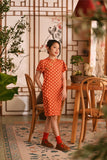 The Nian Nian Layered Sleeve Cheongsam Dress - Shine