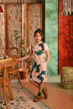 The Nian Nian Layered Sleeve Cheongsam Dress - Harvest