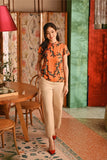 The Nian Nian Women Classic Cheongsam Top - Dawn