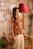 The Nian Nian Women Classic Cheongsam Top - Dawn