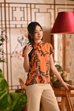 The Nian Nian Women Classic Cheongsam Top - Dawn