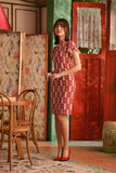 The Nian Nian Women Layered Sleeve Cheongsam Dress - Loyal