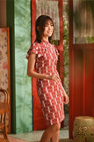 The Nian Nian Women Layered Sleeve Cheongsam Dress - Loyal