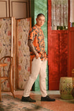 The Nian Nian Men Oriental Shirt - Dawn