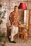 The Nian Nian Men Oriental Shirt - Dawn