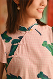 The Nian Nian Women Classic Cheongsam Top - Harvest