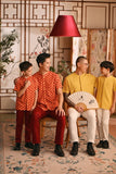 The Nian Nian Mandarin Shirt - Dijon Mustard