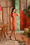 The Nian Nian Women Beaded Cheongsam Dress - Shine