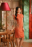 The Nian Nian Women Beaded Cheongsam Dress - Shine