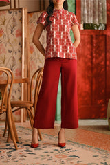 The Everyday Women Palazzo 3.0 - Maroon