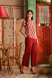 The Everyday Women Palazzo 3.0 - Maroon