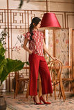 The Everyday Women Palazzo 3.0 - Maroon