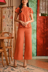 The Everyday Women Palazzo 3.0 - Burnt Orange