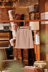 The Akar Kita Babies Folded Skirt - Almond Sand