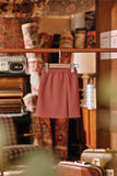 The Akar Kita Babies Folded Skirt - Mauve Taupe