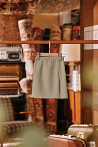 The Akar Kita Babies Folded Skirt - Pistachio