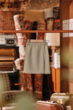 The Akar Kita Babies Folded Skirt - Pistachio