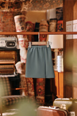 The Akar Kita Babies Folded Skirt - Pine Green