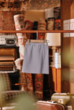 The Akar Kita Babies Folded Skirt - Blue Fog